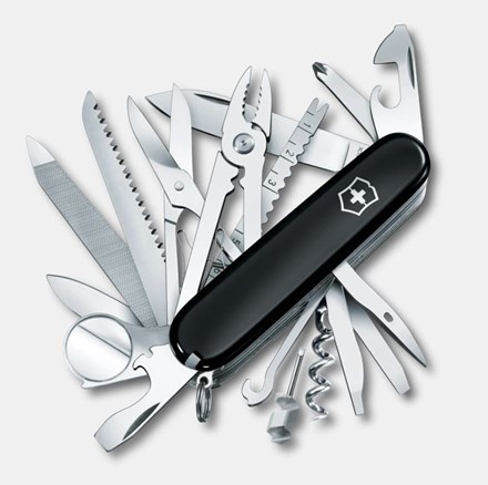 Czarny Scyzoryk Victorinox Swiss Champ