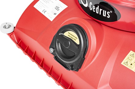 Profesjonalny odkurzacz spalinowy do liści Cedrus LV58S 4w1 z napędem i dużym workiem na odpady