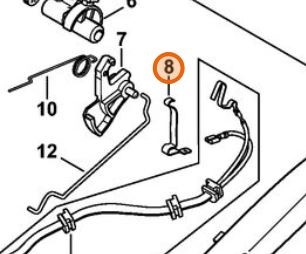 Sprężyna zestykowa 1137 442 1600