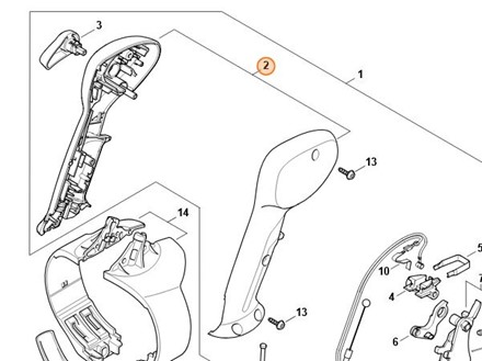 Rękojeść 4282 790 0303