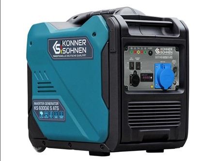 generator inwerterowy KS 6000iE S ATS  agregat prądotwórczy z ATS  cichy generator prądu  agregat prądotwórczy 5 kW  generator prądotwórczy do domu  b