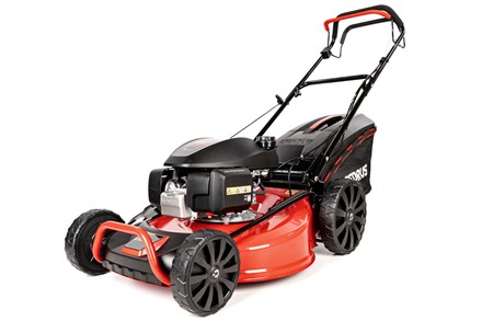  Kosiarka spalinowa z napędem CEDRUS KS56S-H z silnikiem Honda GCV200, stalową obudową 56 cm i koszem 65 litrów