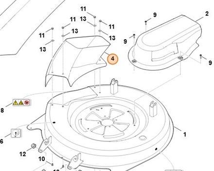 Kanał wyrzutowy 6140 763 1405