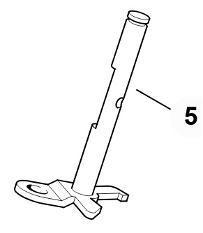 Przysłona przepustnicy z dźwignią 4137 120 7100