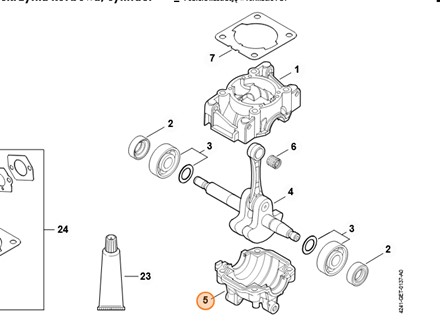 Misa korbowa 4144 021 2500