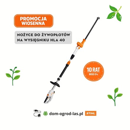 Nożyce teleskopowe STIHL HLA 40 do przycinania wysokich żywopłotów