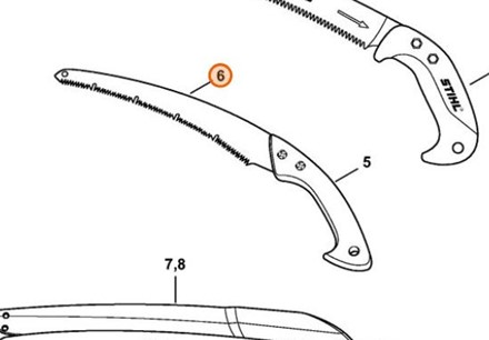 Ostrze tnące 0000 881 9001