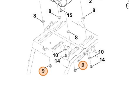 Element prowadzący 6170 763 2210