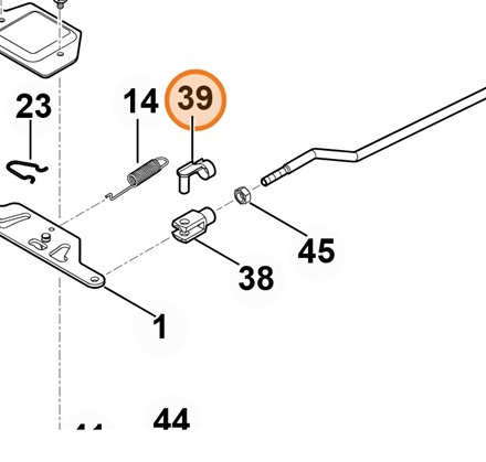Sworzeń 9666 003 9020
