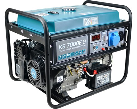 Agregat prądotwórczy  KS 7000E G  LPG
