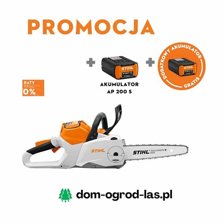 Pilarka akumulatorowa MSA 160 C-B STIHL + 2 akumulatory AP 200 S