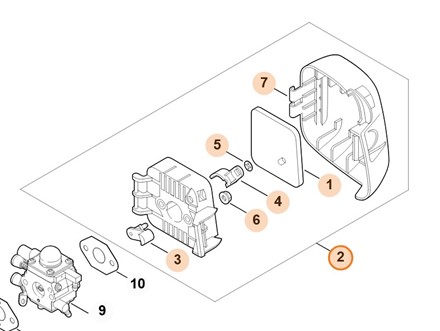 Obudowa filtra 4140 140 2851