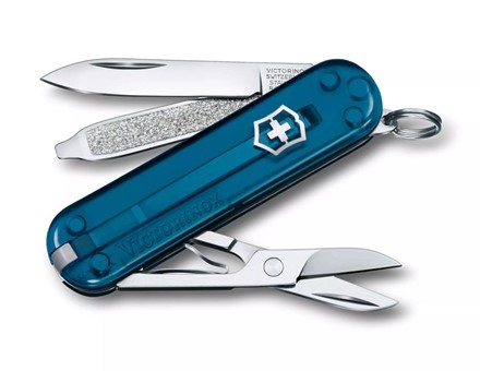 Scyzoryk Victorinox Classic SD Transparent Niebieski