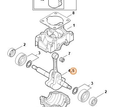 Wał korbowy 4241 030 0403