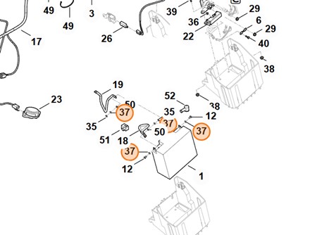 Oryginalna podkładka okrągła płaska Stihl A5,3 OEM 9291 020 0120 zgodna z normą DIN 125 do maszyn ogrodowych