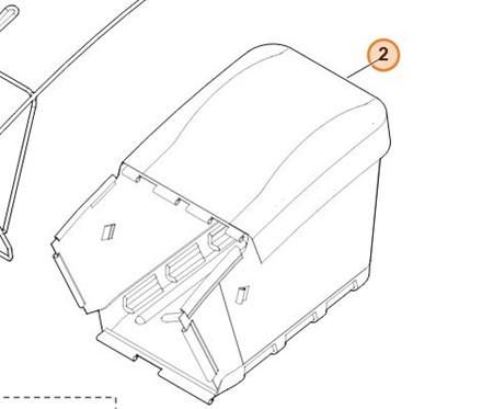 Kosz na trawę (z tkaniny) 6378 700 9701