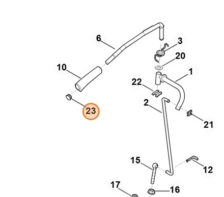 Plug STIHL OEM 6101 703 2800 do MM55 i MM55C