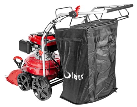 Profesjonalny odkurzacz spalinowy do liści Cedrus LV58S 4w1 z napędem i dużym workiem na odpady