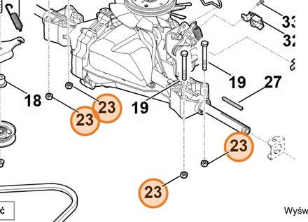 Nakrętka sześciokątna M8 9212 260 1100