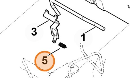 Sprężyna naciągowa 6170 703 5130