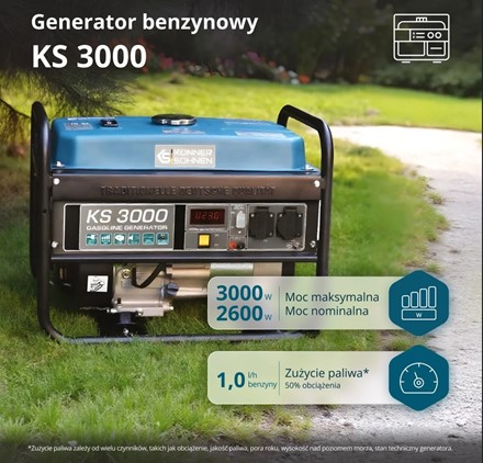 Agregat prądotwórczy KS 3000