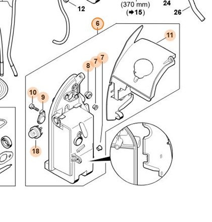 Zestaw obudowy filtra 4282 007 1020
