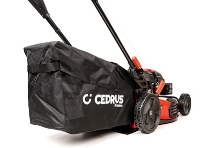 Kosiarka spalinowa z napędem CEDRUS Premium CEDLP53S z silnikiem Y196V OHV, stalową obudową 53 cm i dużym koszem 75 litrów