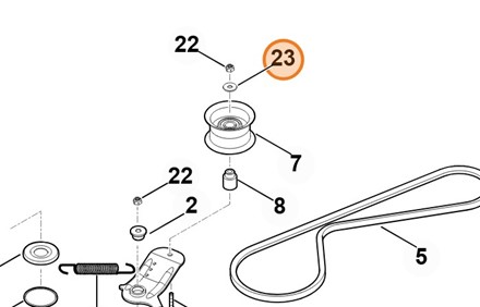 Podkładka 8,4 9310 021 0180