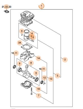 Jednostka napędowa Silnik 1148 020 0201