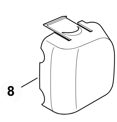 Pokrywa filtra 4228 141 0502