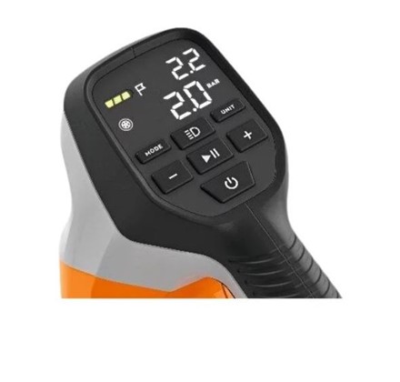 Akumulatorowy kompresor STIHL KOA 20 - przenośne narzędzie do pompowania opon i sprzętu rekreacyjnego, funkcja wysokiego ciśnienia i objętości
