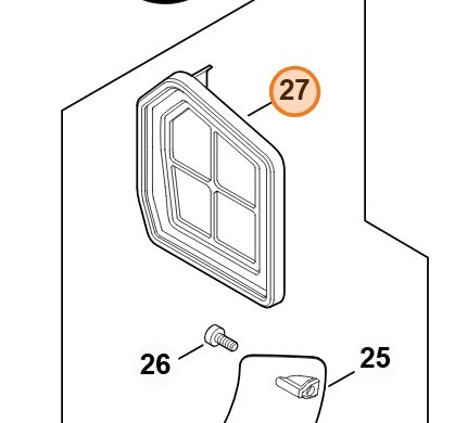 Filtr powietrza 4147 140 4400