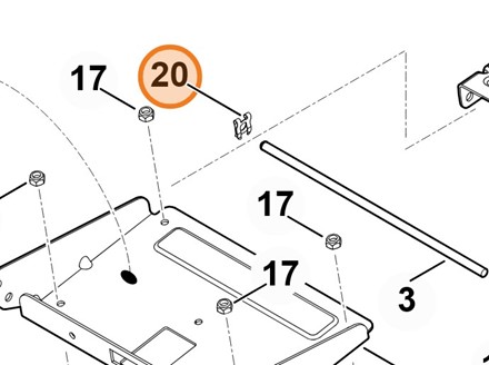 Podkładka zabezpieczająca SL-10 9460 620 8030