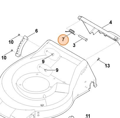 Sprężyna kątowa 6350 708 4500