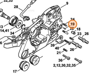 Sworzeń 2,6x8 0000 974 1200