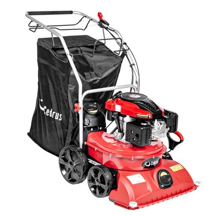 Profesjonalny odkurzacz spalinowy do liści Cedrus LV58S 4w1 z napędem i dużym workiem na odpady