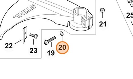 Podkładka 6,4 9294 021 0140