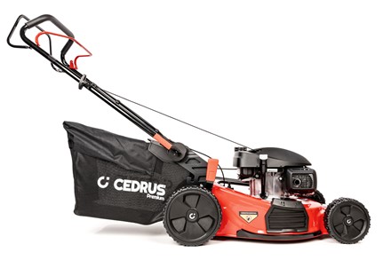 Kosiarka spalinowa z napędem CEDRUS Premium CEDLP53S-H z silnikiem Honda GCV200 i dużym koszem 75 litrów