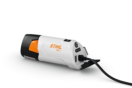 Mobilna stacja zasilania STIHL PS 1 to kompaktowy powerbank, ładowarka akumulatorów AS 2 i latarka LED w jednym