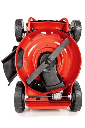 Kosiarka spalinowa z napędem CEDRUS KS51S-H z silnikiem Honda GCV200, stalową obudową 51 cm i koszem 65 litrów