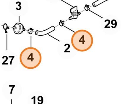 Obejma zaciskowa 0000 988 9100