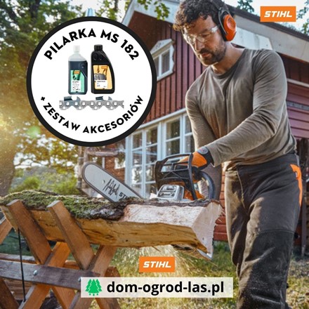 Pilarka STIHL MS 182 DURO + oleje i łańcuch RS.