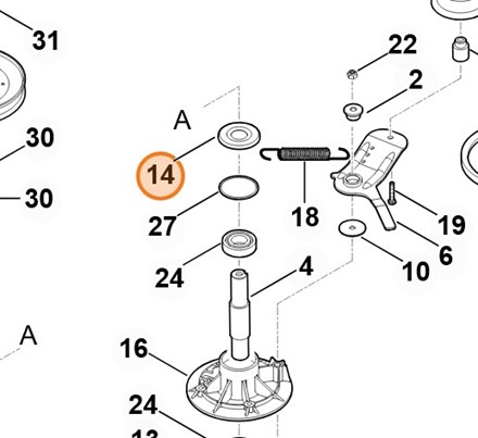 Tarcza ochronna 6170 702 2210