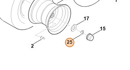 Podkładka zabezpieczająca 15 9460 624 1500