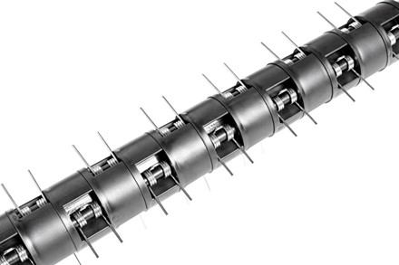 Profesjonalny odkurzacz spalinowy do liści Cedrus LV58S 4w1 z napędem i dużym workiem na odpady