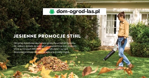 Jesienne Promocje STIHL 2024 – zadbaj o ogród!