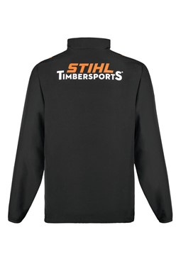 Kurtka ZIP TOP EDITION 25 TIMBERSPORTS® czarno-pomarańczowa z rocznicową plakietką