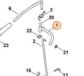 Dźwignia regulacyjna 6140 700 2900