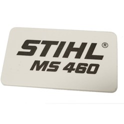 Tabliczka z typem urządzenia MS 460 1128 967 1513