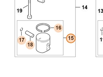 Tłok Ø 34 mm 4144 030 2002